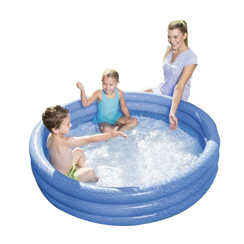 Imagen 2 de 5 de Pileta Inflable Infantil Chica Bestway De 3 Aros