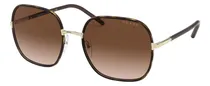 Comprar Prada Spr 67xs 2au-6s1 Square Shape Tortoise Square Shape Dorado Verde Oscuro Verde Oscuro Dorado