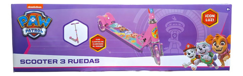 Cyc Scooter Paw Patrol Sky Con Luz Plegable 3 Ruedas