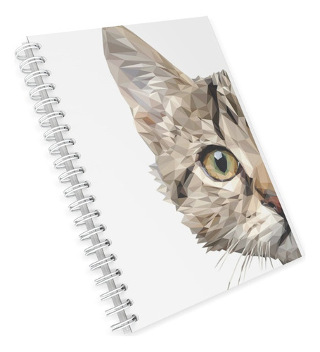 Libreta Francesa De Dibujo Pasta Dura Gato 10