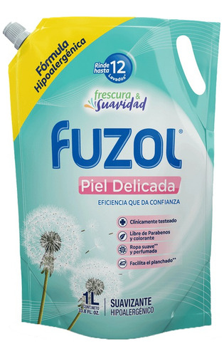 Fuzol Suavizante Ropa Piel Sensible Dp 1000 Ml