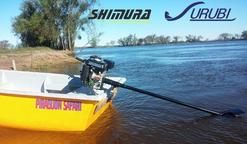 Imagen 8 de 15 de Patas Surubi - Motores Náuticos 6.5hp 4t- Ar.man/eléctrico