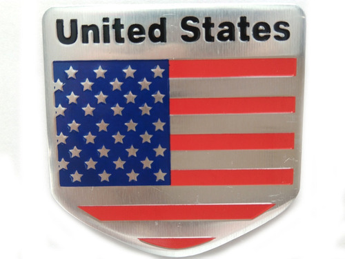 Emblema Logo Bandera Estados Unidos Usa Universal Dodge Ford