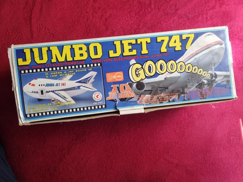 Avion Jumbo Jet 747 Cheng Ching Toys 1988 De Colección 18   