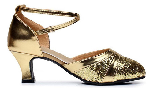 4i Zapatos De Baile Mujer Ballroom Tango Latin Salsa Seq 241