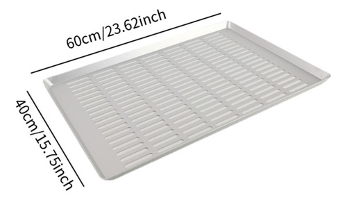 Bandeja Para Hornear Perforada Rectangular, Fácil Estilo A