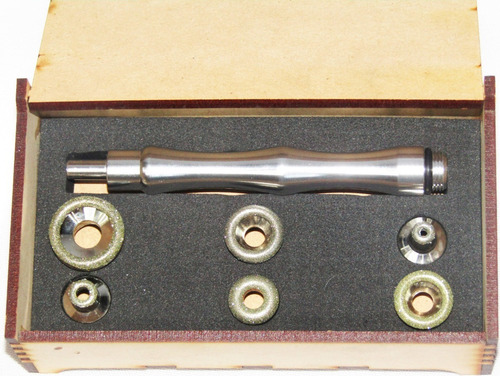 Imagen 2 de 3 de Microdermoabrasion Kit De 6 Puntas Diamante Vitaltronic Kp6