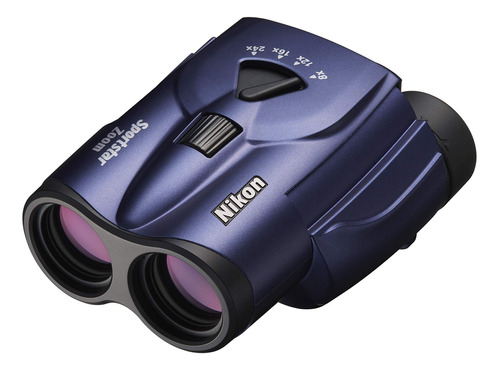 Nikon Binocular's Sportstar Zoom 8-24×25 Azul Oscuro, Pequ.