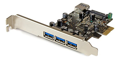 Tarjeta Pci Express Usb 3.0 Startech.com - 4 Puertos -