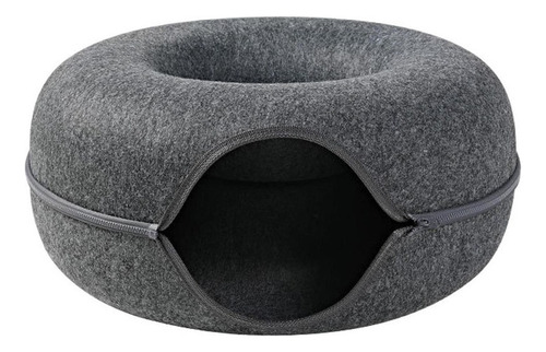 Portable Felt Tunnel Cave Bed For Cats