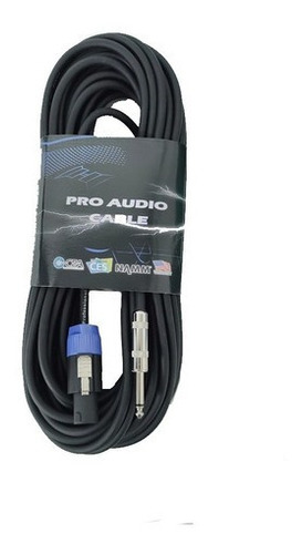 Imagen 3 de 7 de Cable Profesional Plug Mono A Speakon Pro Audio 3,6 Mts