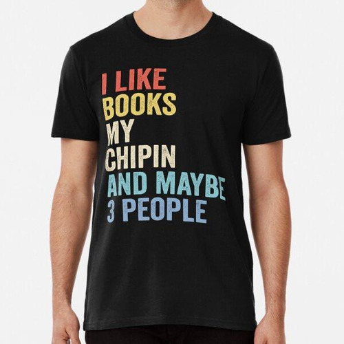 Remera Chipin Dog And Books Lover - Me Gustan Los Libros, Mi