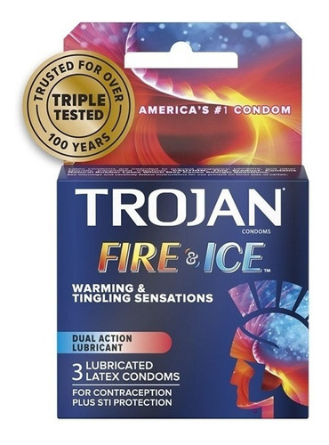 Trojan Fire & Ice 3 Unidades