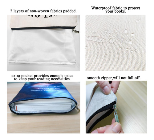 Funda De Libro Para Amantes De La Lectura Y Regalos