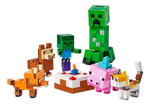 Set De Construcción Lego Fiesta De Cumpleaños Del Cerdo Bebé