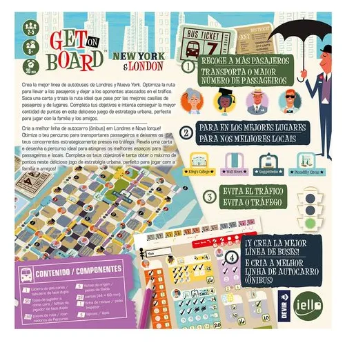 Get On Board: New York & London