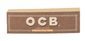 Filtros Cartón Tips Ocb Virgin Unbleached - Ramos Grow