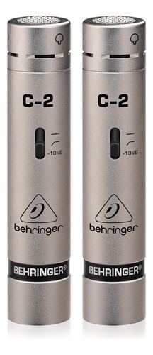 Behringer Microfono Condenser Pencil X2 C2 Estuc Musicapilar