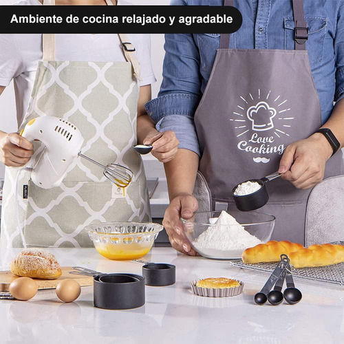 Tazas Cucharas Medidoras Set Medidora Acero Inoxidable 14pz
