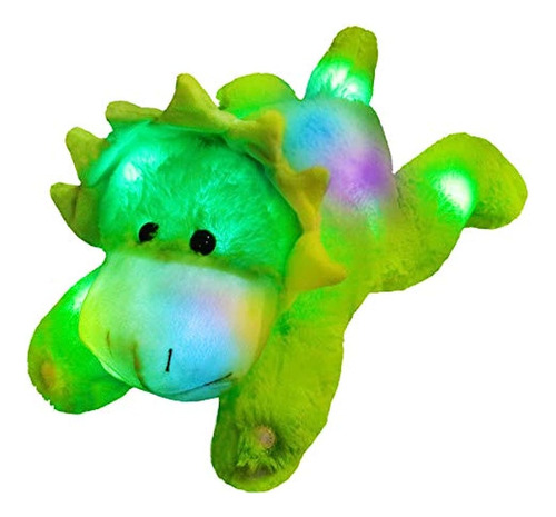 Almohada De Peluche Con Luz Led De 15 Pulgadas