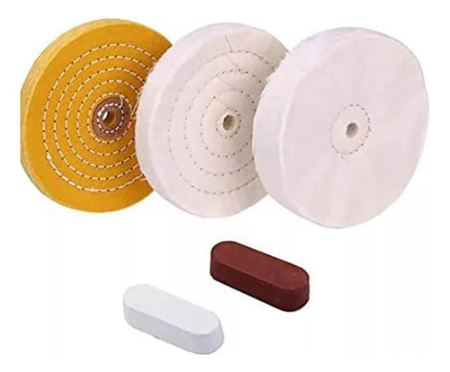 Cotton Cloth Buffing Mop Wheel Polishing Pad Kit.