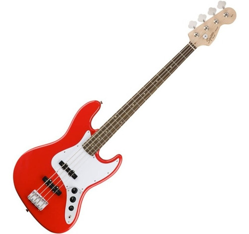 Bajo Eléctrico Squier Affinity Jazz Bass 4 Cuerdas Rojo