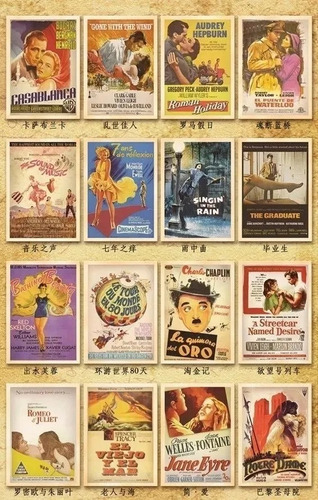 Imagen 3 de 3 de Juego De 32 Postales Películas Y Estrellas De Cine U.s.a.