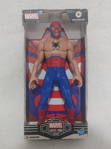 El Aracno Lucha Libre Hasbro Luchador Spiderman Marvel