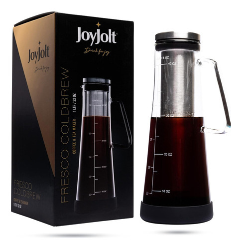 Joyjolt - Cafetera Helada Hermética Para Preparar Té Y Café