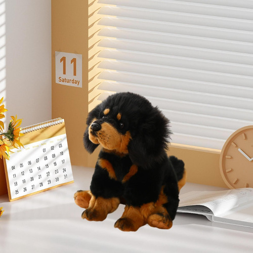Lindo Perro De Peluche Relleno,adornos De Mastín Tibetano