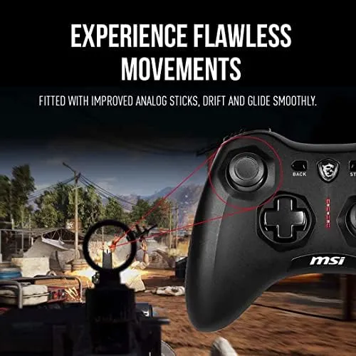 Msi Force Gc30v2 Controlador Inalámbrico Para Juegos, Motore
