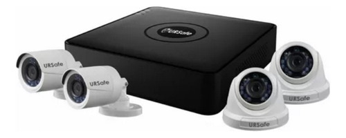 Kit De Seguridad Hd Dvr- 4 Camaras Accesorios