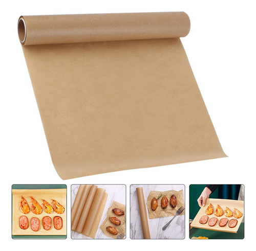 Parrilla Para Horno, 2 Rollos, Bandeja De Papel De Silicona