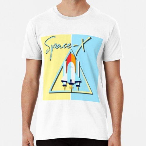 Remera Nave Espacial Al Espacio - Magical Space-x Algodon Pr