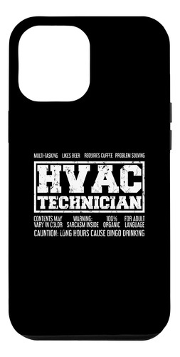 Funda Para iPhone 12 Pro Max Hvac De Mantenimiento Técnico R