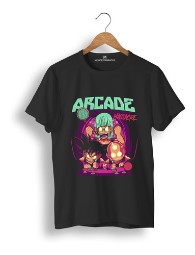 Remera: Dragon Ball Z Goku Arcade Memoestampados