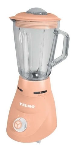 Imagen 1 de 2 de Licuadora Yelmo LC-1010 1.5 L rosa con jarra de vidrio 220V