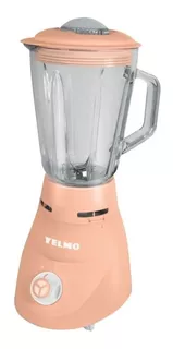 Licuadora Yelmo LC-1010 1.5 L rosa con jarra de vidrio 220V