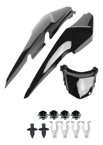 Carenagem Farol Pisca Aba Fan 160 2022 2023 2024 Preto