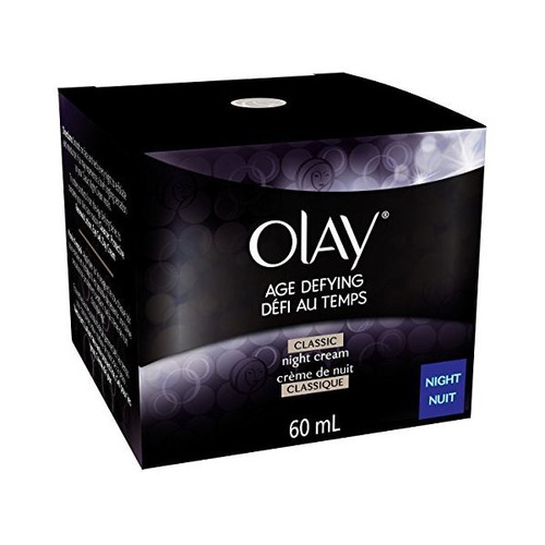Olay Age Defying Classic Night Crema Facial De 2 Onzas (paqu