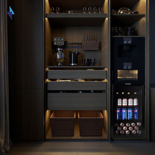 Refrigerador Frigobar para Bebidas con Capacidad de 85 Litros (115 Latas) - Enfriador con Luz LED y Regulador de Temperatura - Estantes de Metal Ultra Resistentes Potencia nominal 55W Voltaje 127V.