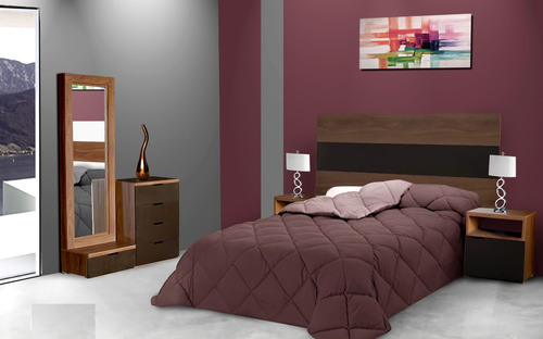 Recamara Prato Tabaco Këssa Muebles