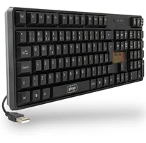 Comprar Teclado gamer Knup QWERTY português Brasil cor preto