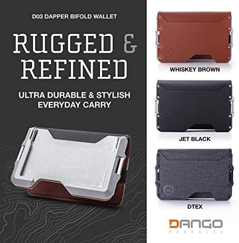 Billetera De Hombre Dango Bloqueo Rfid Marron Oscuro