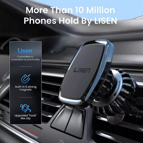 LISEN Soporte de teléfono para automóvil, sin sacudidas, soporte para  teléfono para automóvil, sólido, soporte para teléfono para automóviles