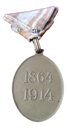 Medalla Imperio Austrohúngaro Cruz Roja Bronce (Usado)