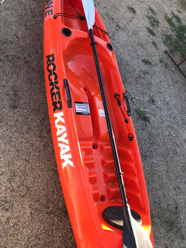 Kayak Simple Fibra Travesia Y Rocker One