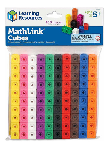 Recursos De Aprendizaje Mathlink Cubos, Contar Juguetes Educ