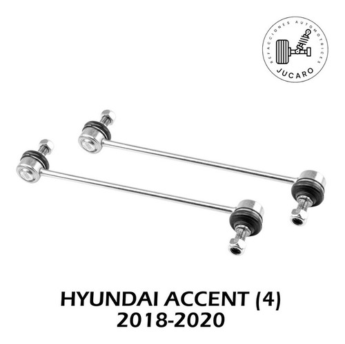 Par De Tornillo Estabilizador Hyundai Accent (4) 2018-2020