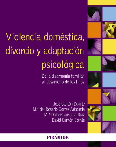 Libro Violencia Doméstica Divorcio Y Adaptación Psicoló De  